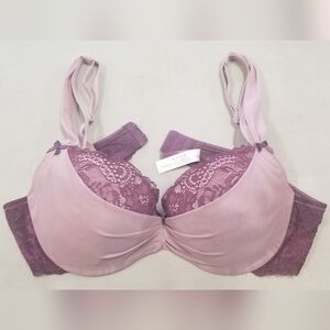 Adore Me Lavender Lace Bra